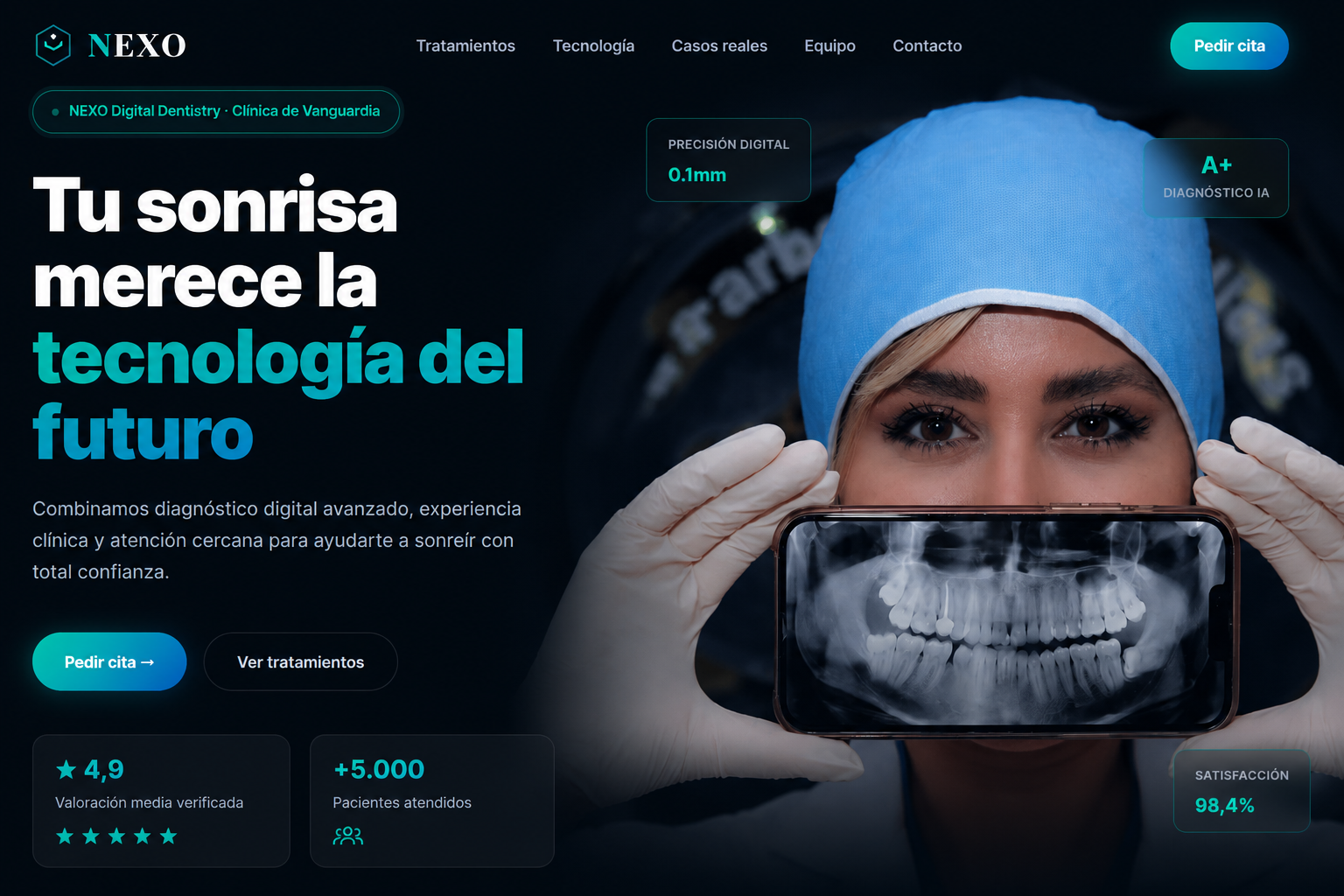 Web Clínica Dental Madrid